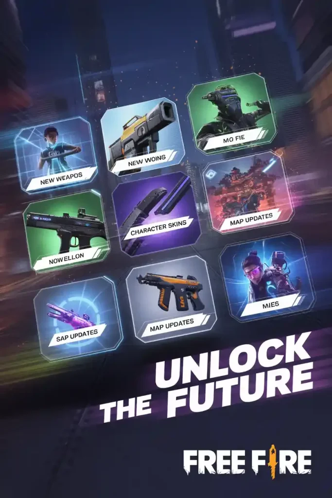 Features of Free Fire Mod APK